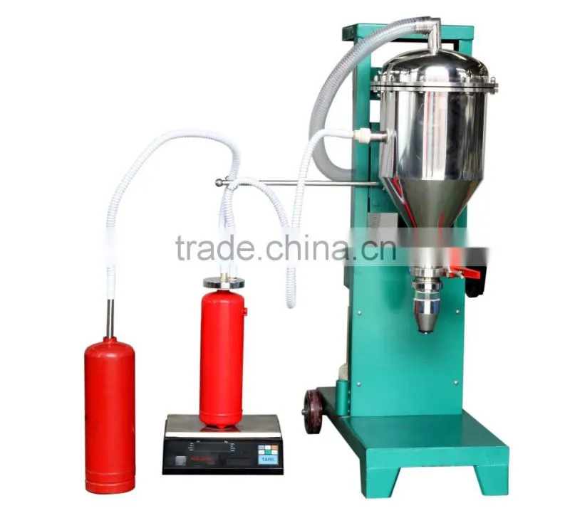 Automatic type fire extinguisher dry powder filler