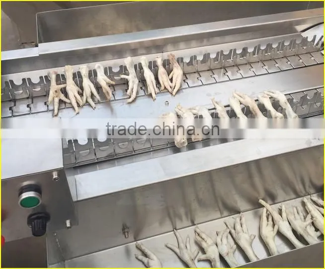 chicken toe splitting machine / chicken toe processing machine / chicken claw splitter