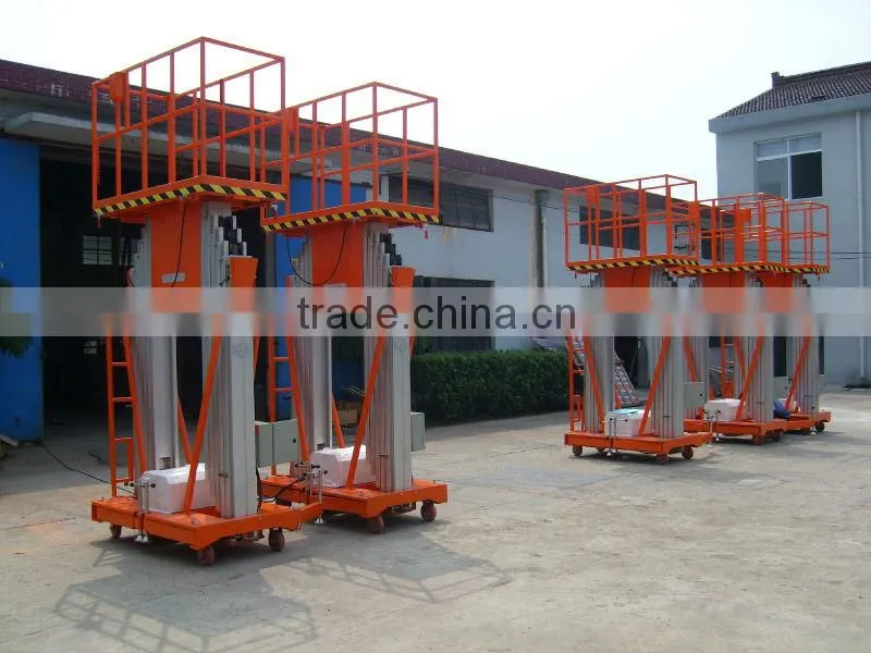 telescopic work platform folding working platform