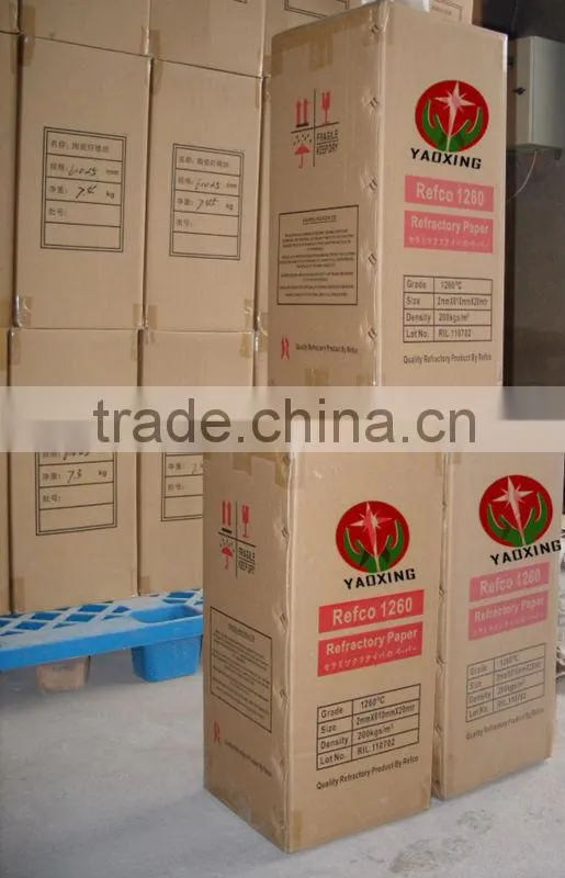 flame retardant paper heat insulation ceramic fiber paper refractory paper