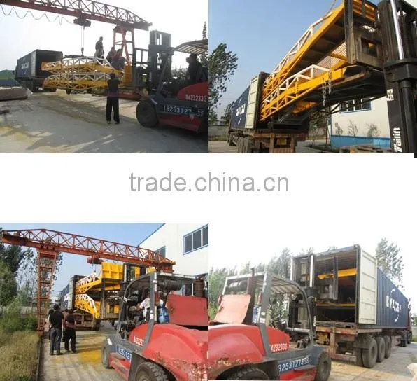 dock loading ramp for container