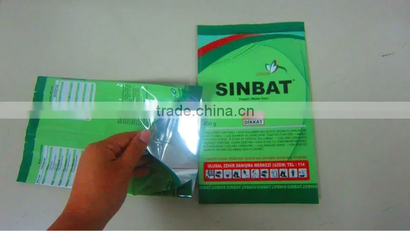 Aluminum foil three side-sealed vacuum food bag