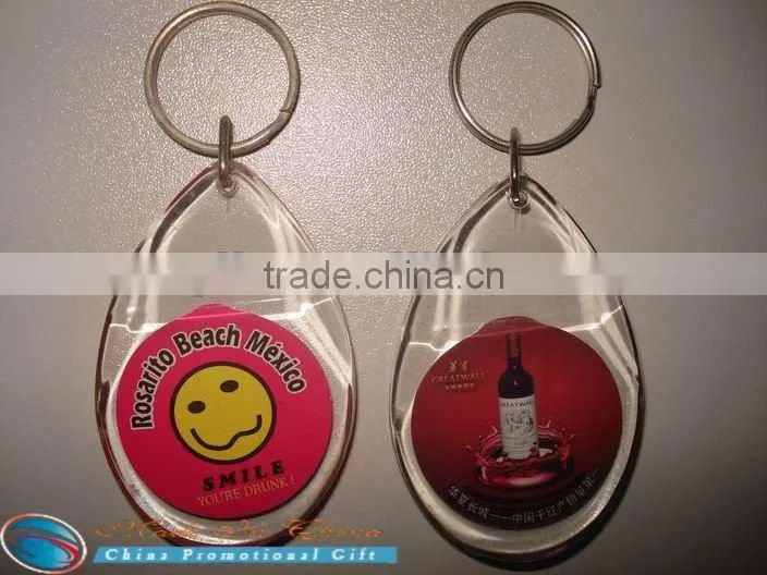 Heart Shaped Acrylic Keychain Blanks