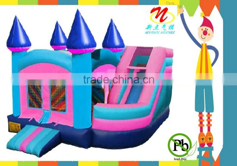 Holiday inflatable combo bouncer house for kids