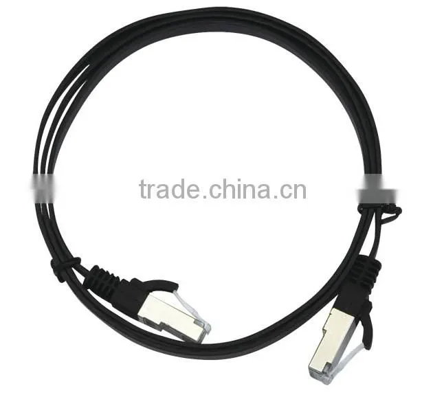10GBASE-T 32AWG STP Cat7 High Speed Flat Patch Cord