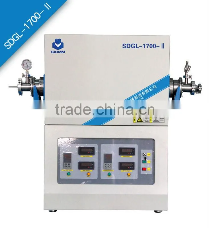 Dual-zone high temperature tube furnace(SDGL-1700II)