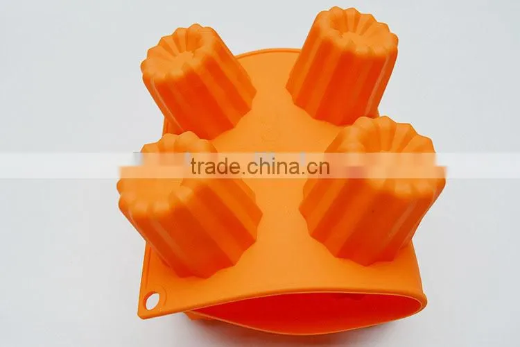 YangJiang factory manufacture good quality microwave silicone cake molds for cake decorating