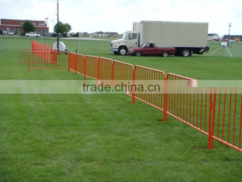 Ultra Play Ultrasite 42-in x 8-ft Galvanized Steel Portable Crowd Control Barrier