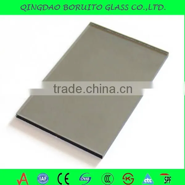On sale 4mm 5mm 6mm thick dark grey float glass