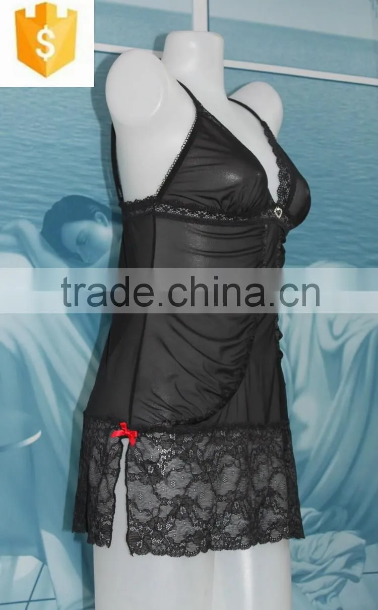 sexy mature baby doll lingerie baby doll fashion lace open transparent ,nylon/spandex underwear