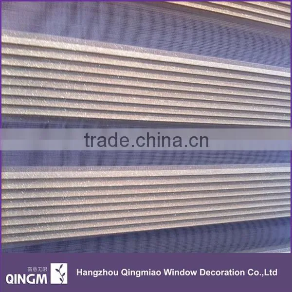 Kitchen Use 100% Polyester Material Double Layer Window Blinds