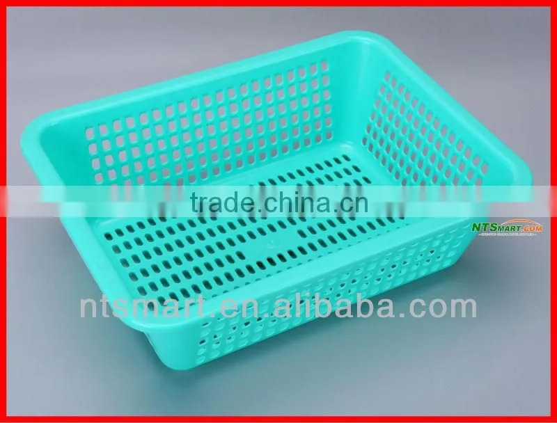 Eco-economy plastic fruit and vegetable basket with pp material