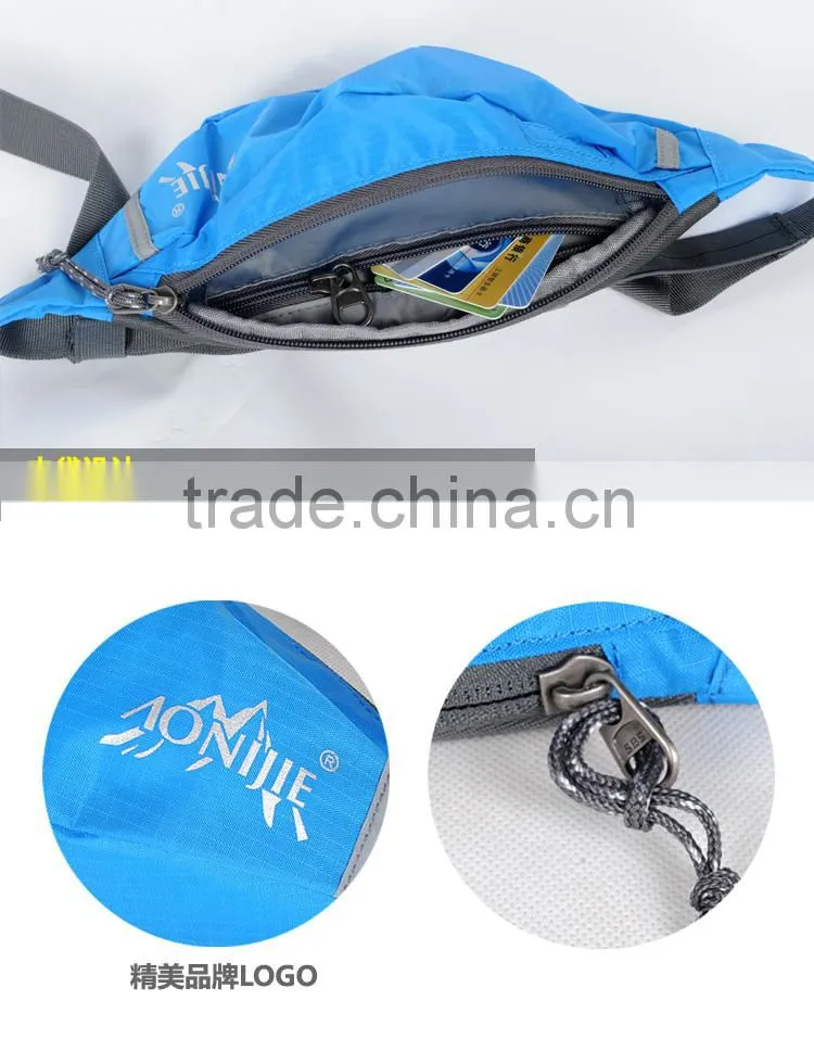 china supplier sports elastic running belt reflective running waist belt