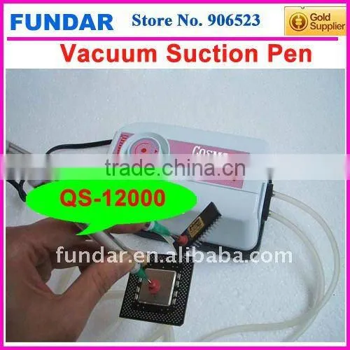 Double Air Vacuum Pick Up Pen QS-12000 for Small IC SMD Pick and Place Vacuum Pick Up Station