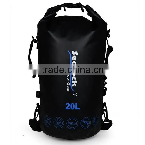 20 - 30L Capacity and PVC Material waterproof backpack bag