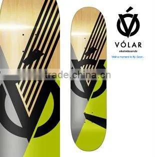 100% canadian maple decks skate board deck