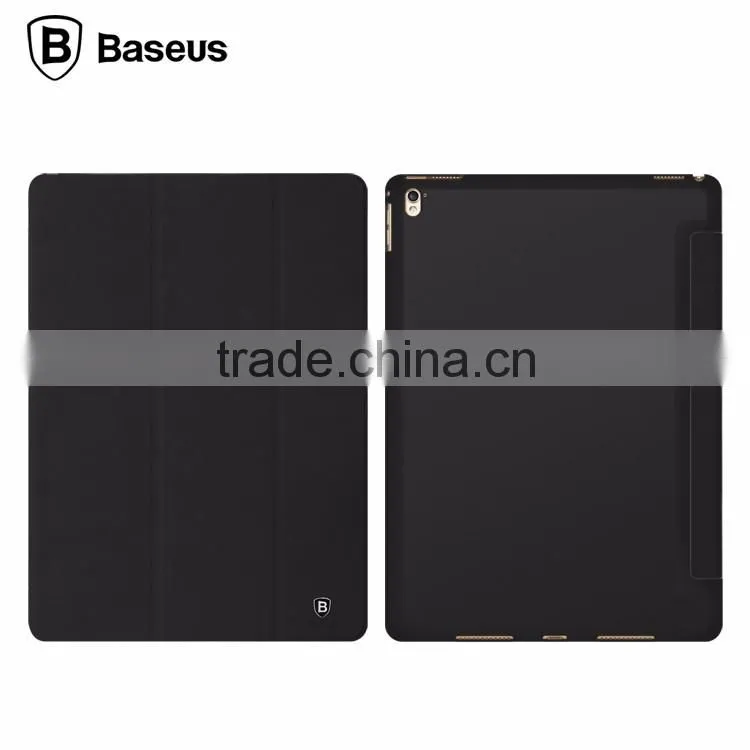 BASEUS For iPad Pro 9.7 Terser Series 3 Folding Leather Case Luxury Business PU Leather Case With Stand For iPad Pro 9.7 TB-0343