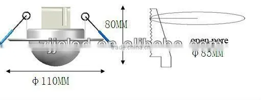 5W Sphere Surface led 3 inch Downlights products