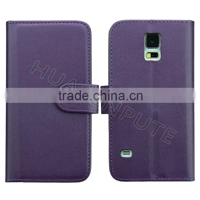Duarable Leather Case for Samsung S5,PU Cases for Galaxy S5/