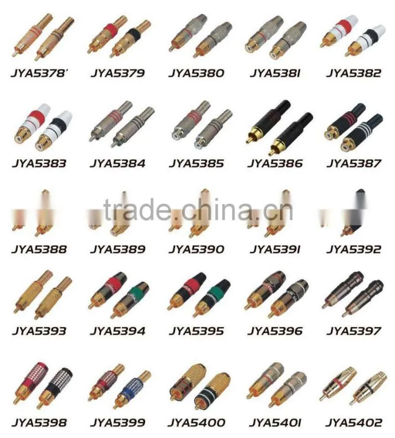 Wholesale New Age Products stereo rca plug , 3mm banana plug