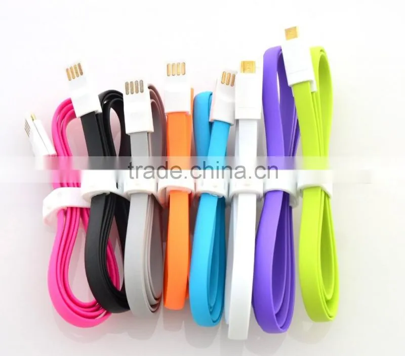 flat magnetic USB cables for samsung