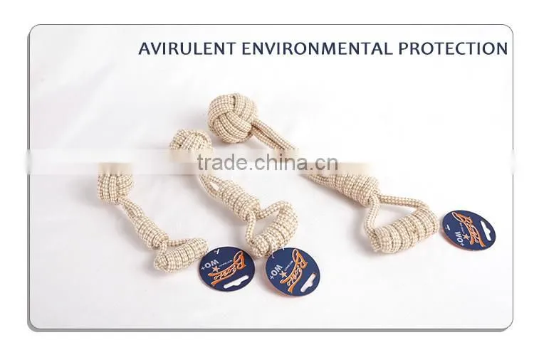 best quality for knot rope dog chew toy from factory