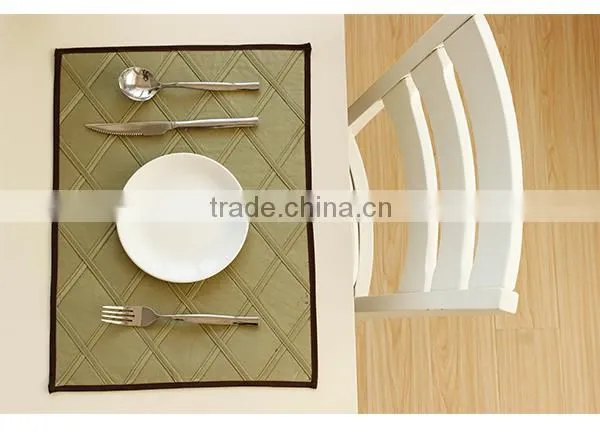 2015 new items 20 years experience factory wholesale placemat