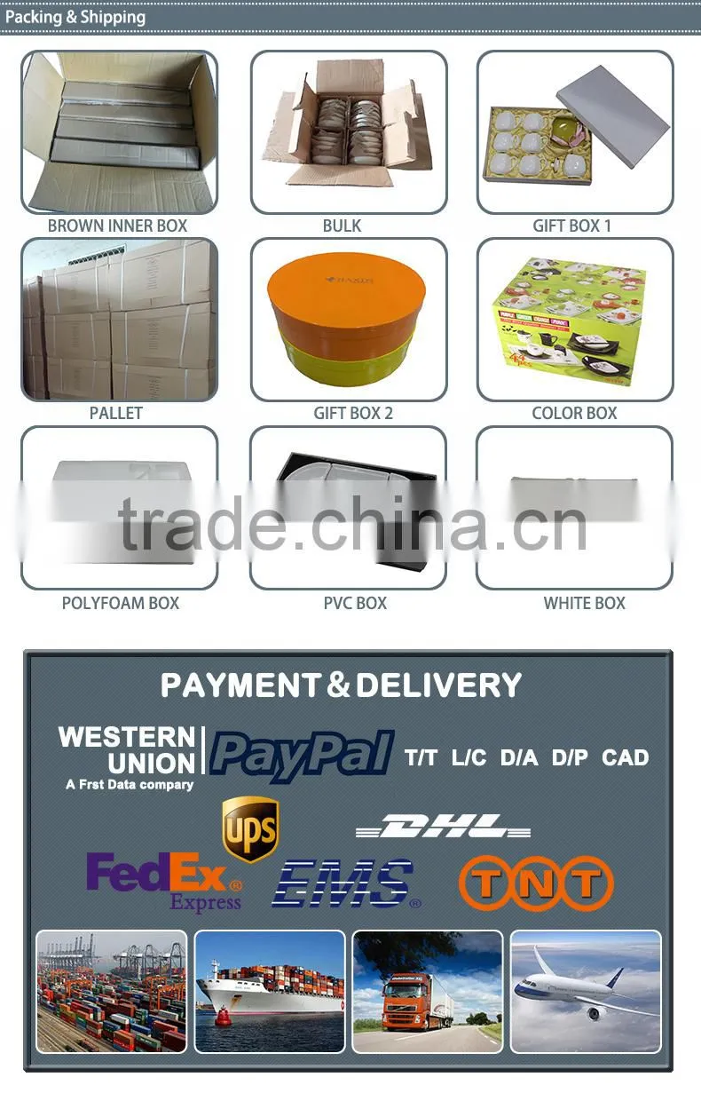 Wholesale high quality tableware large ceramic white snack dish