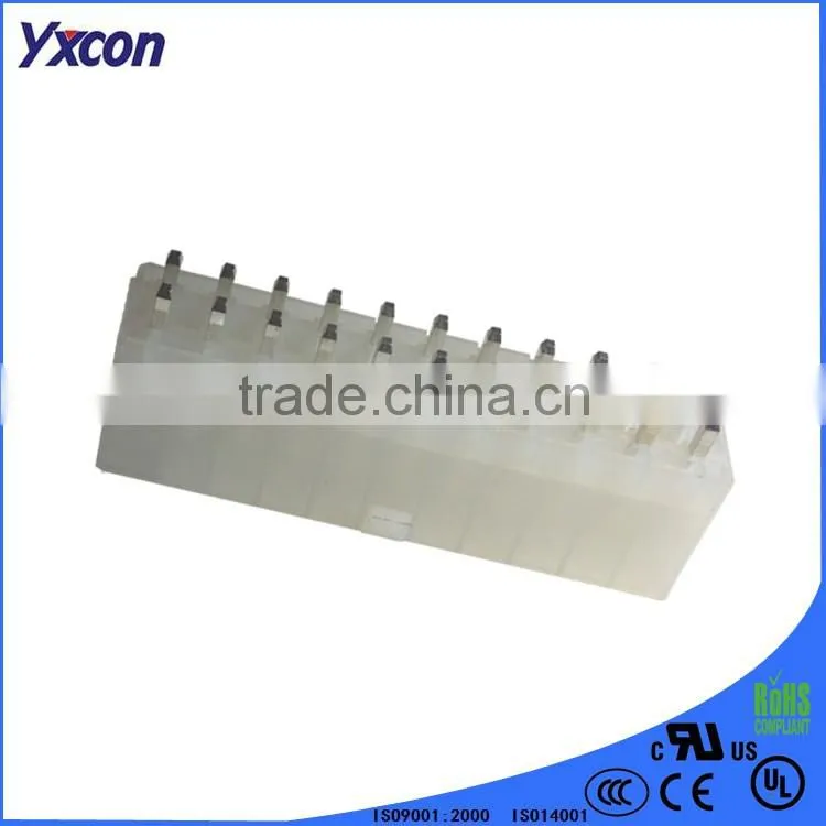 11 pin straight dual row wafer connector