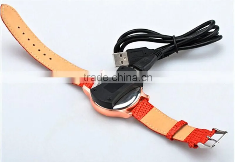Bluetooth 4.0 IOS&Android Round Smart Watch S360 reloj inteligente with SOS / G-sensor