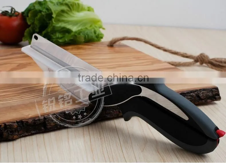 Clever Cutter 2-in-1 Food Chopper - Replace your Kitchen Knives and Cutting Boards