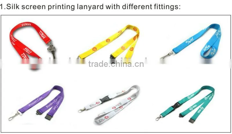 Design your own company Logo Lanyard for gift