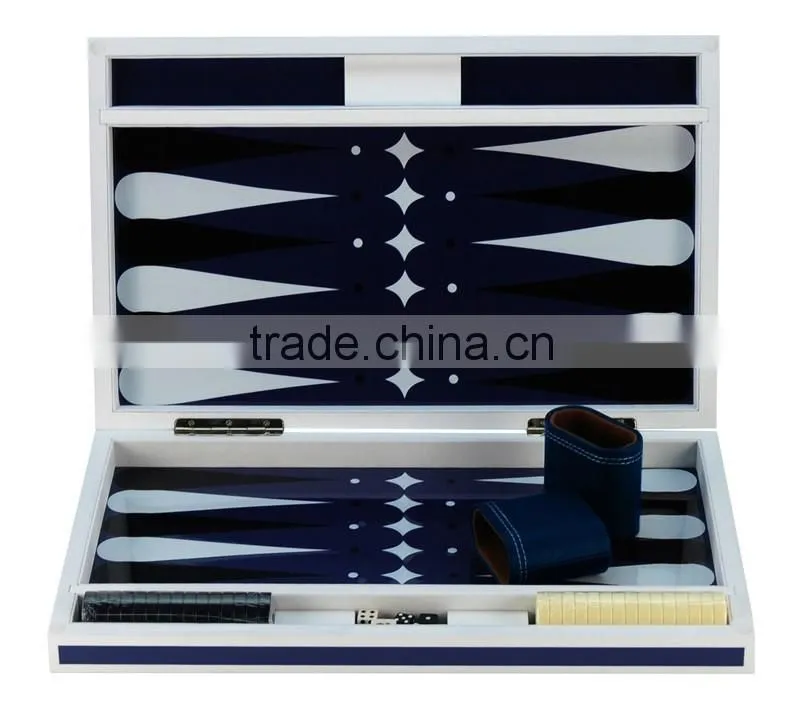 Exclusive High Glossy Custom Wooden Backgammon Set