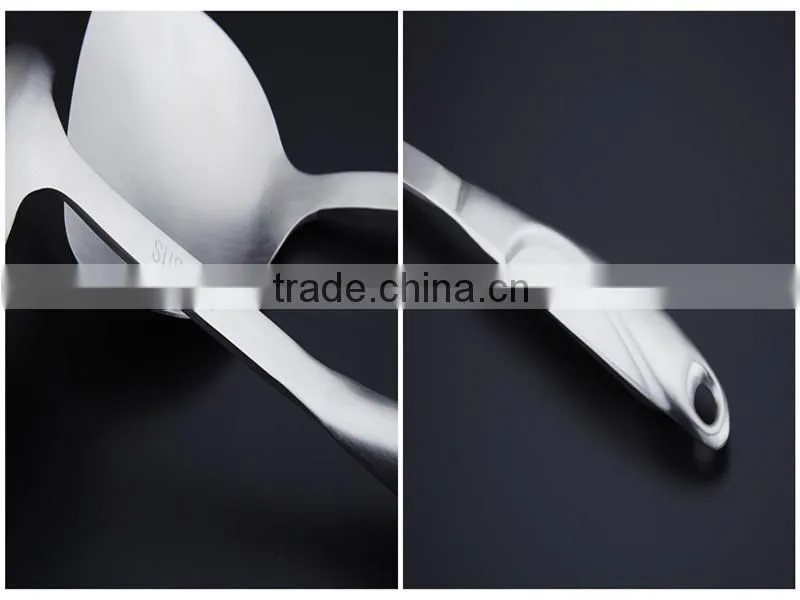 Top Choice 18/10 Satin Finish Kitchen Utensil Stainless Steel Soup Ladle and Turner