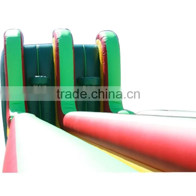 Commercial two lane inflatable bungee run, inflatable sports games, inflatable bungee run for sale