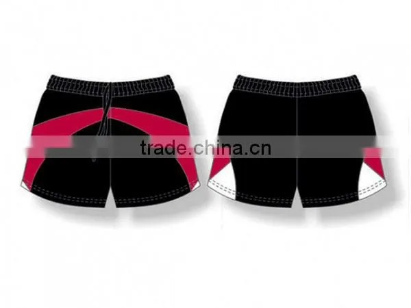 Sublimation team sports rugby shorts