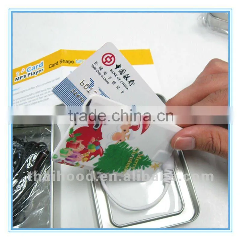 Fashion Credit Card MP3 Digital Player