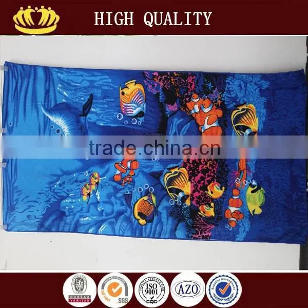 Hot selling captain morgan beach towel with high quality