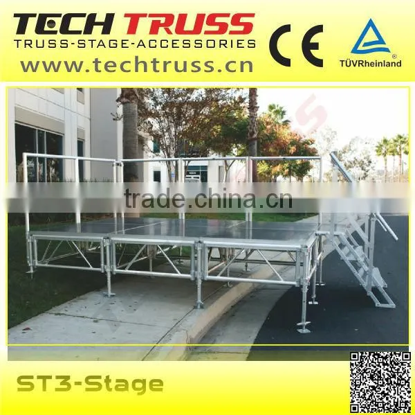 ST2-02 Adjustable Cheap Mobile Stage For Sale
