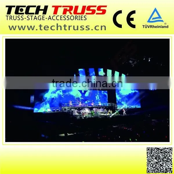12 Inch Aluminium Bolt Truss , Box Truss