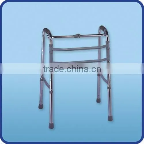 aluminum one button folding for elderly walker
