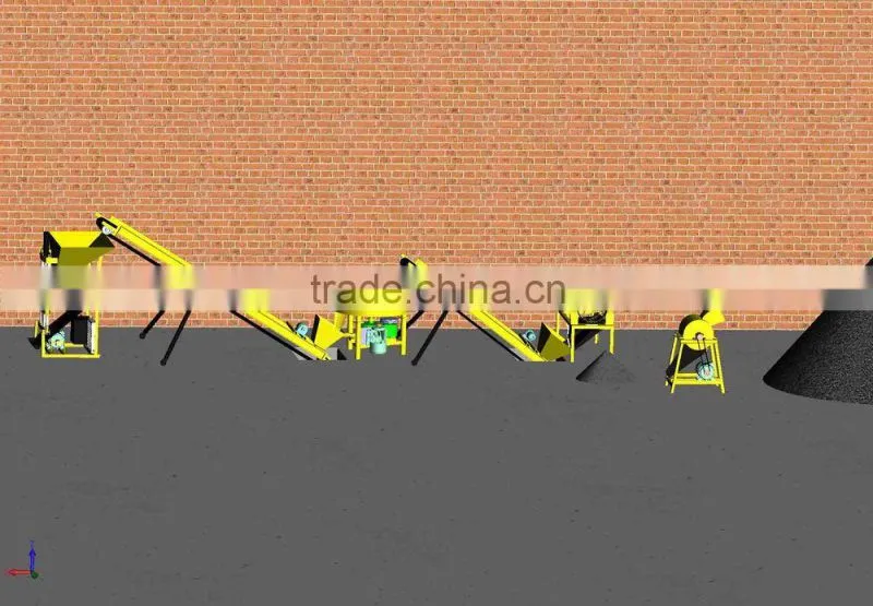 Soil crusher,automatic soil crushing machine for brick machine