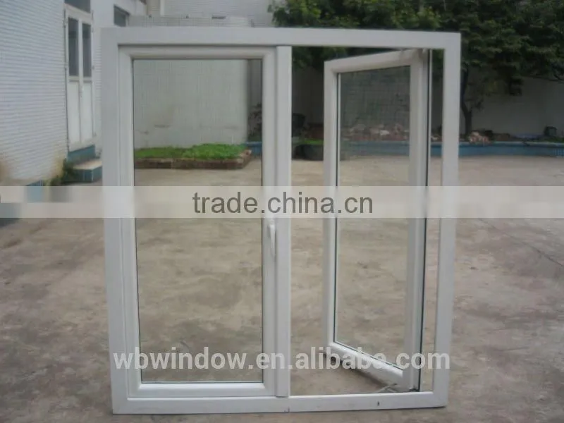 high quality interior heat reflective glass pvc casement window