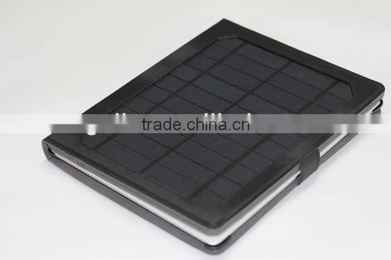 Detachable 4 in 1 Solar Power Leather Case with Bluetooth Keyboard