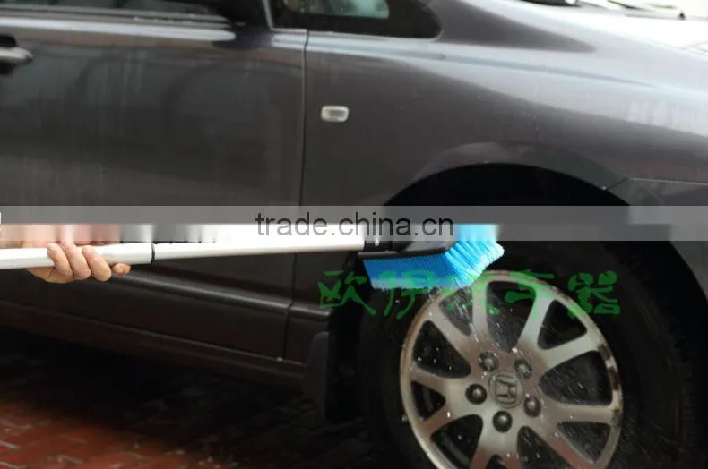car brush telescopic brush with water flow through