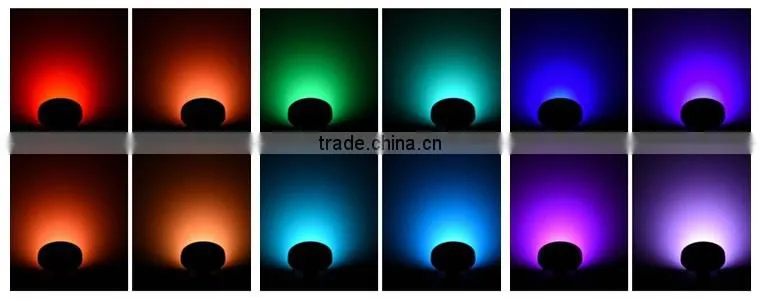 Ispot EU patent slim round led rgb flood light 20 watt