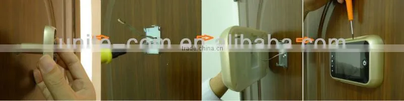 Factory price on selling 3.5" LCD Door Eye Viewer
