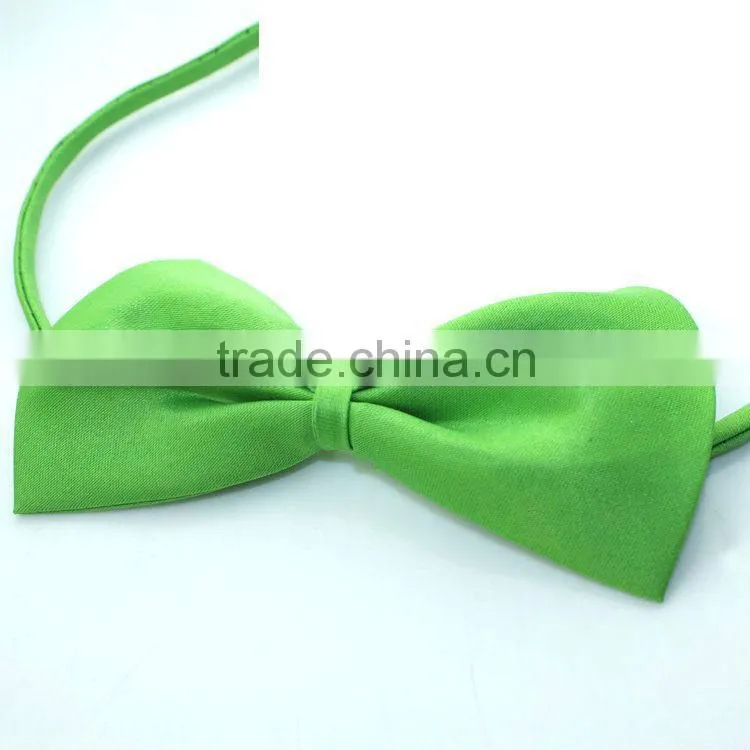 2013fashion design 100%silk self bow tie wholesale