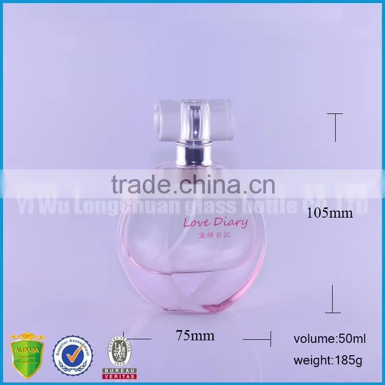 crystal perfume bottle for cosmetics with spray lid wedding gift for women perfume