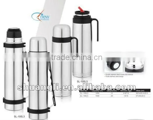 Vacuum thermos bottle/travel bottle/wide-mouth pot